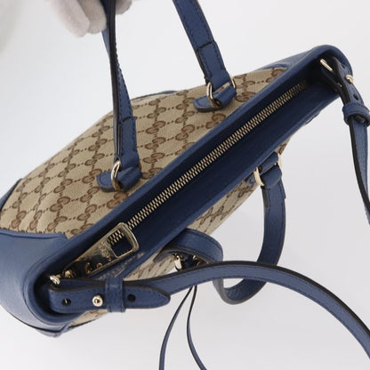 Gucci Bree Convertible Tote GG Canvas with Leather, Beige, Canvas, Tote Bag