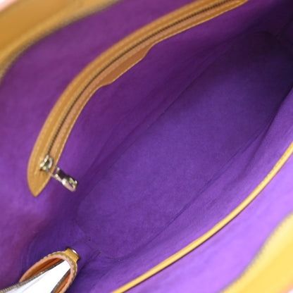 Louis Vuitton Lussac Handbag Epi Leather, YELLOW, LEATHER, Shoulder bag