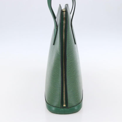 Louis Vuitton Lussac Handbag Epi Leather, GREEN, LEATHER, Shoulder bag