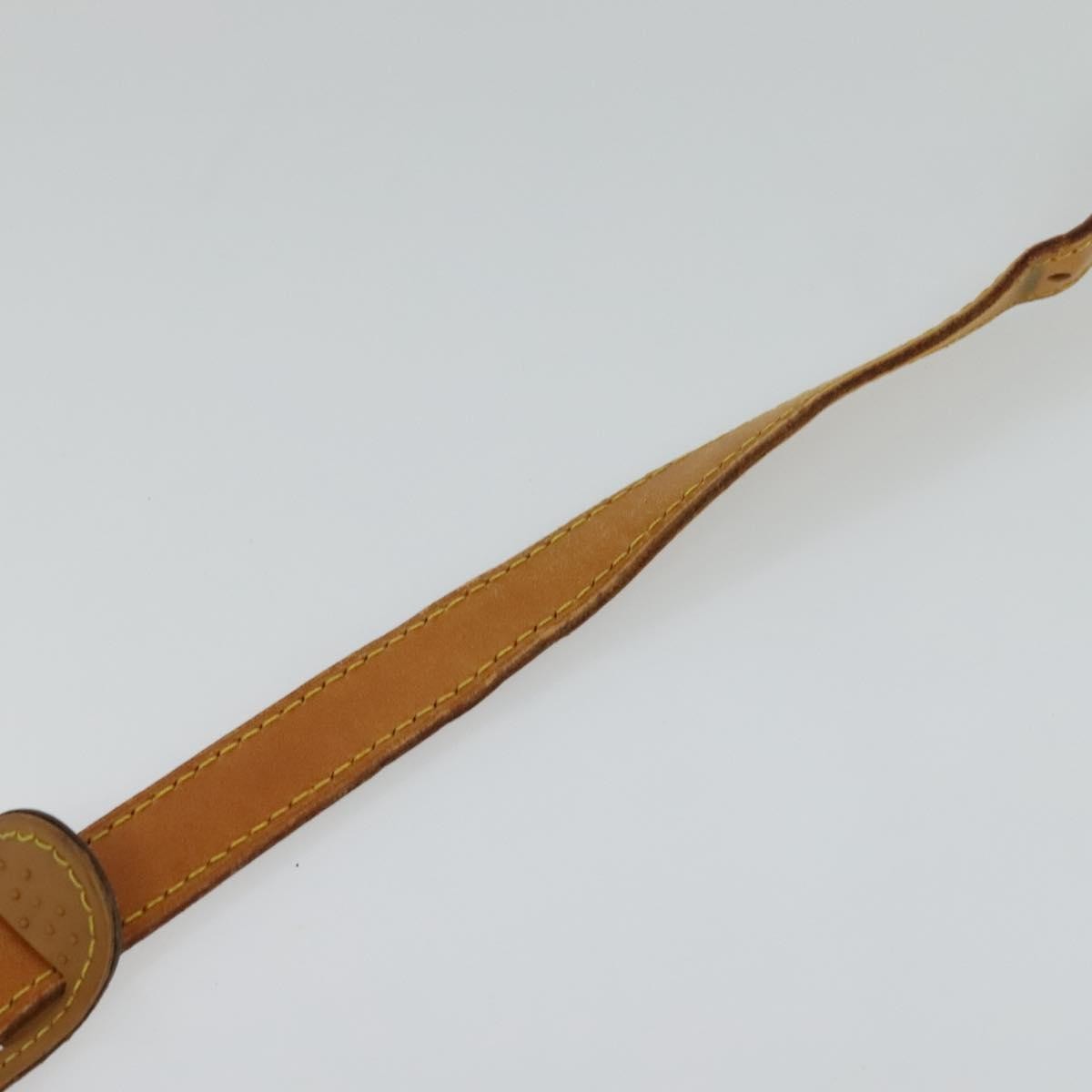 Louis Vuitton Adjustable Shoulder Strap Vachetta Leather, BEIGE, LEATHER, Straps