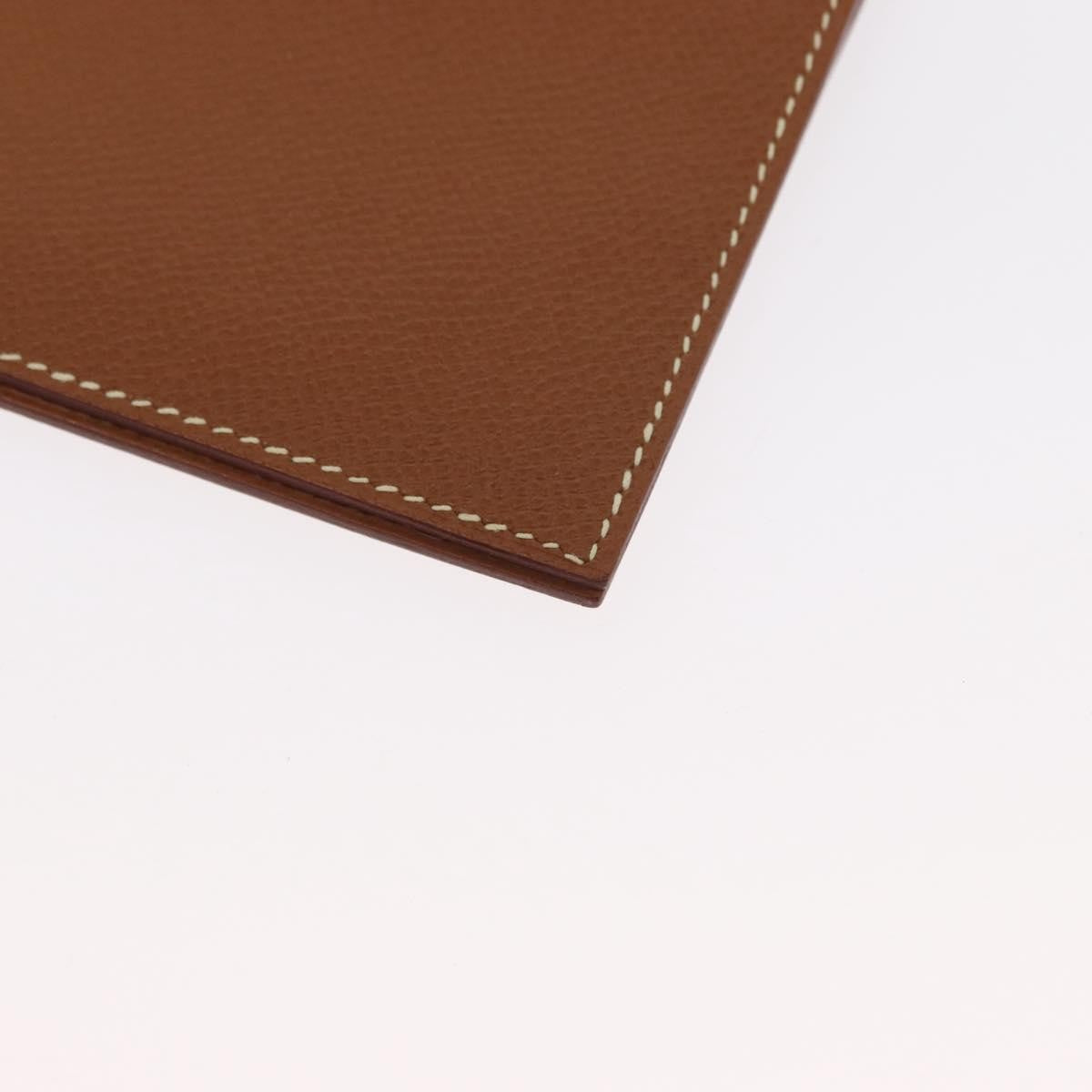 Hermes Agenda A6 Day Planner Housse Leather, Brown, Leather, Wallet