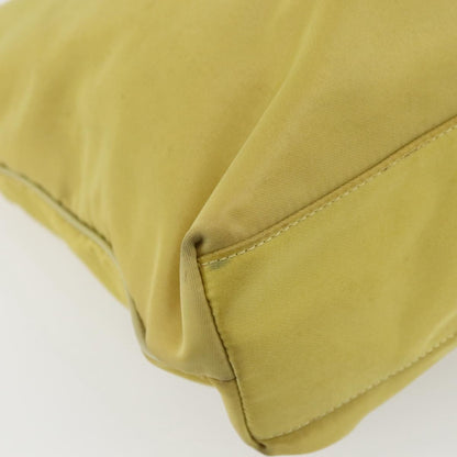 Prada Vintage Tote Tessuto, YELLOW, NYLON, Tote bag
