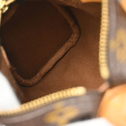 Louis Vuitton Speedy Mini HL Handbag Monogram Canvas, BROWN, CANVAS, Handbag