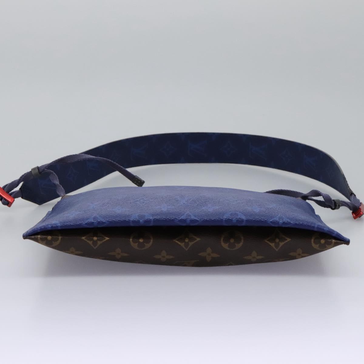 Louis Vuitton Outdoor Pouch Limited Edition Monogram Pacific Canvas, BLUE, CANVAS, Clutche & pouche