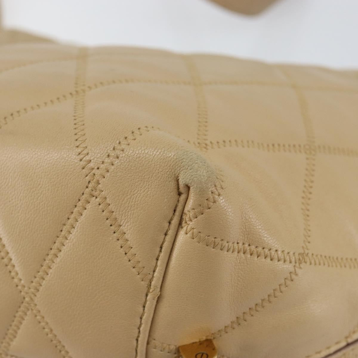 Givenchy GV Bucket Bag Quilted Leather, BEIGE, LEATHER, Shoulder bag