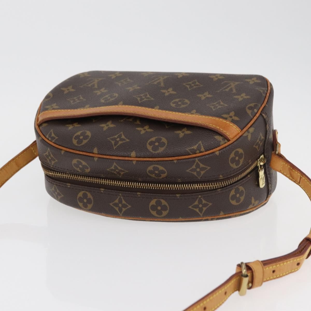 Louis Vuitton Blois Handbag Monogram Canvas, Brown, Canvas, Shoulder Bag