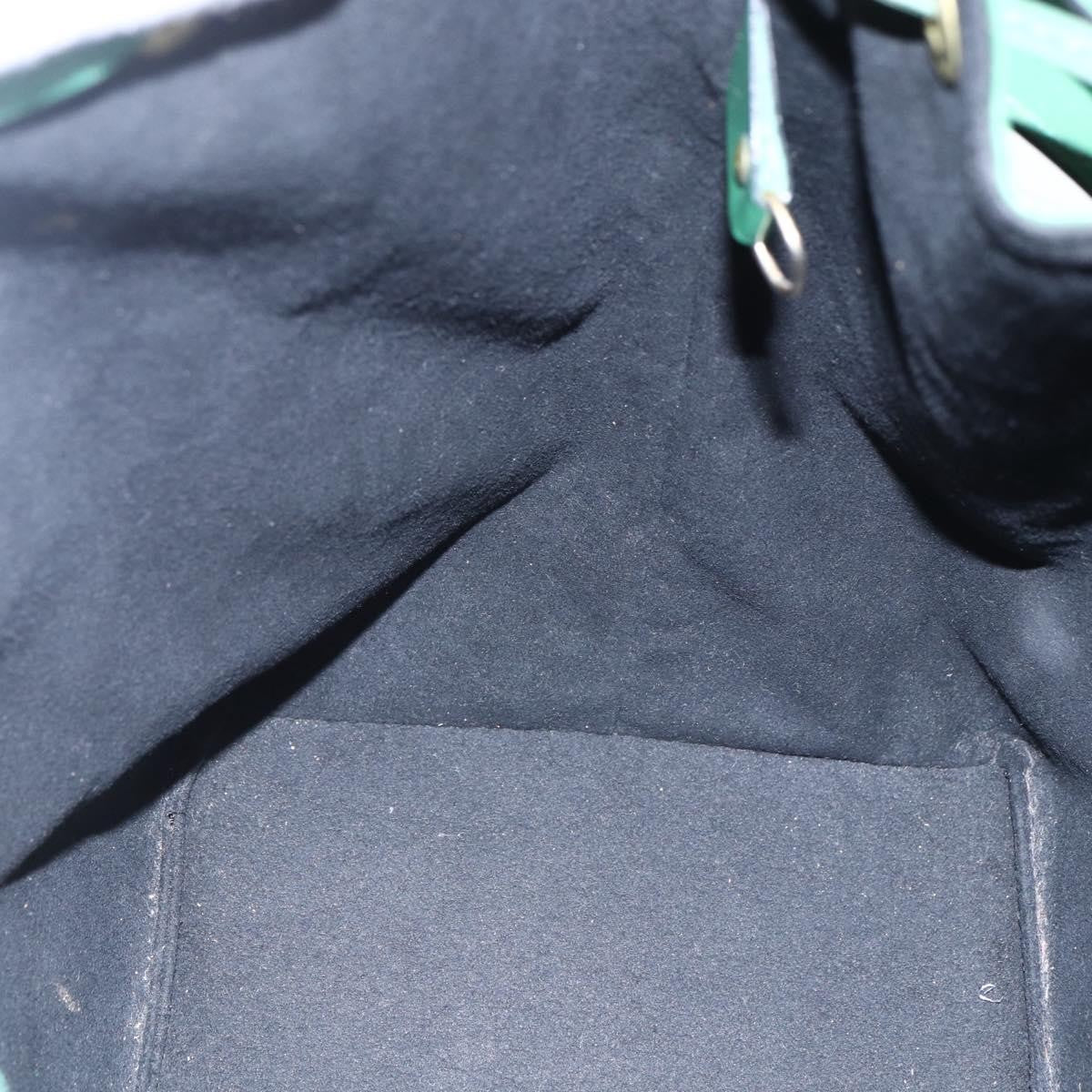 Louis Vuitton Petit Noe Handbag Epi Leather, GREEN, LEATHER, Shoulder bag