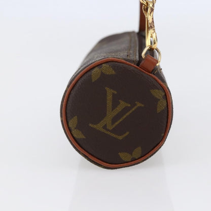 Louis Vuitton Papillon Pochette Monogram Canvas, BROWN, CANVAS, Handbag