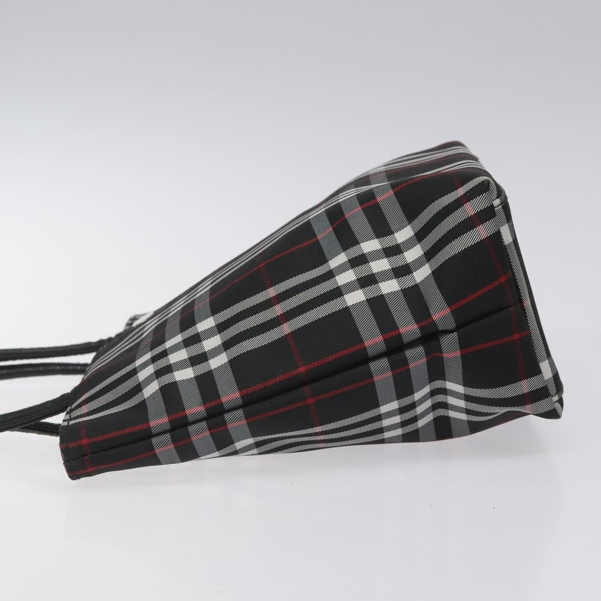 Burberry Nova Check Tote Nylon, Black, Nylon, Handbag