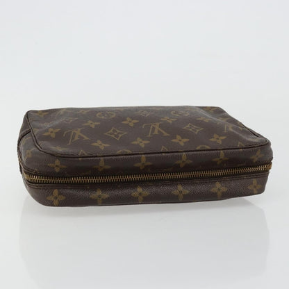 Louis Vuitton Trousse Toiletry Pouch Monogram Canvas, Brown, Canvas, Toiletry Case