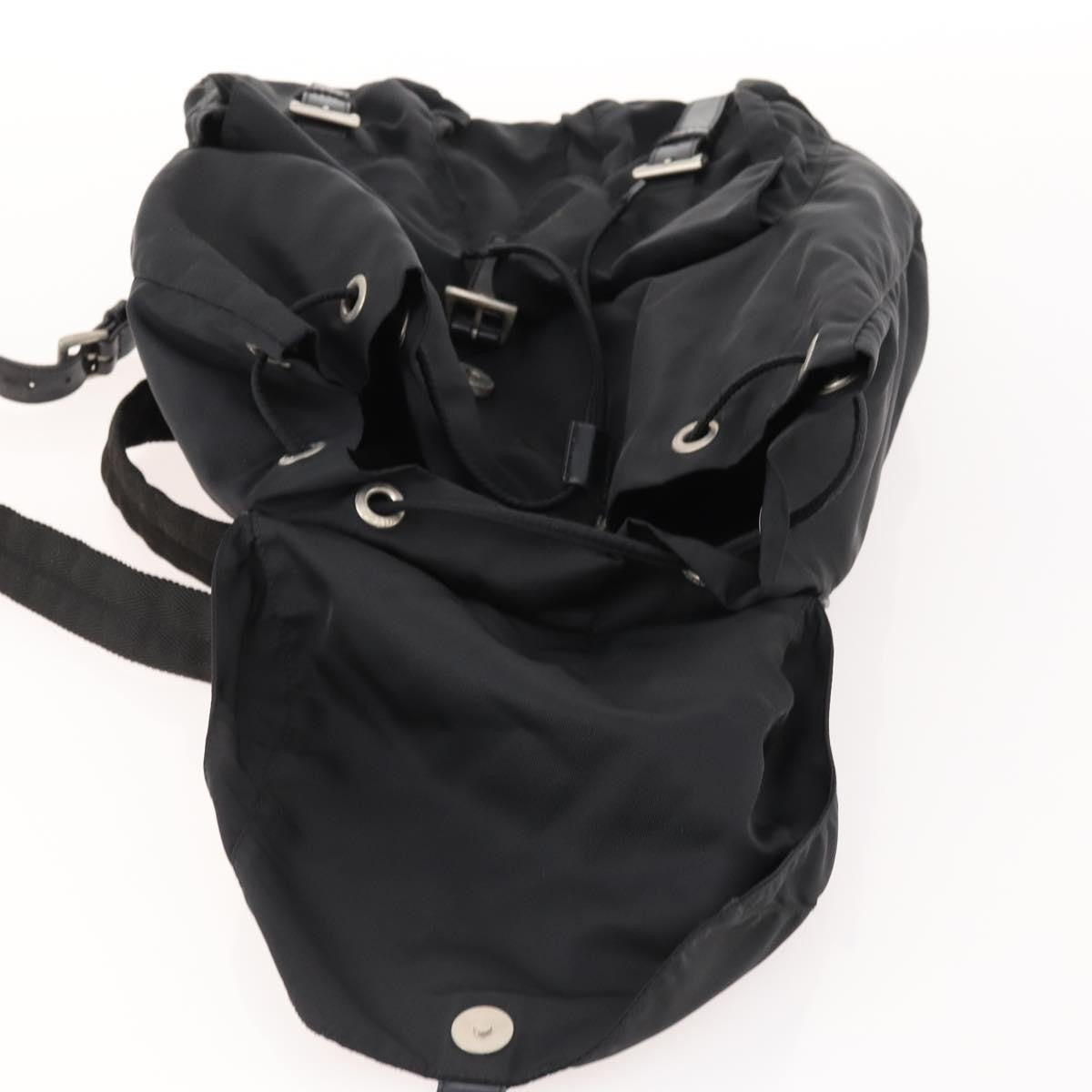 Prada Sac à dos Re-nylon nylon, BLACK, NYLON, Backpack