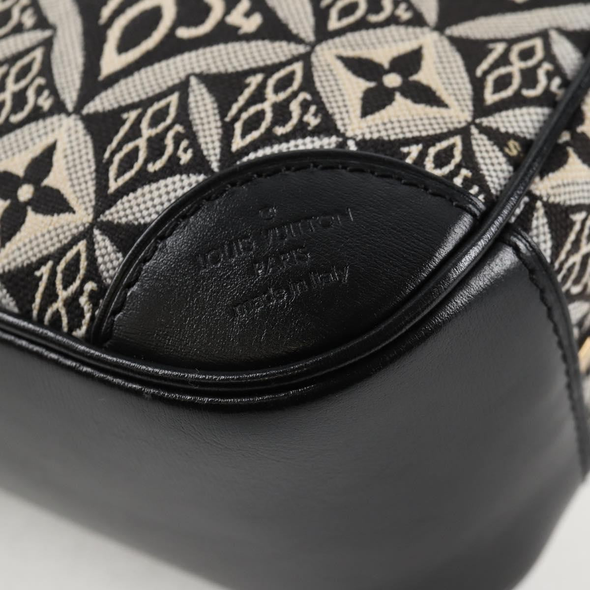Louis Vuitton Deauville Handbag Limited Edition Since 1854 Monogram Jacquard, BLACK, CANVAS, Handbag