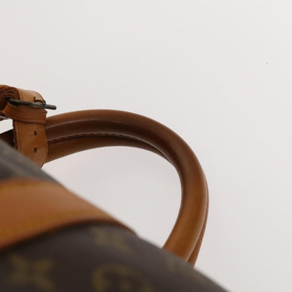 Louis Vuitton Keepall Bag Monogram Canvas, BROWN, CANVAS, Travel bag