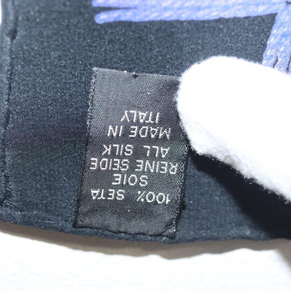 Chanel Carré 90 Silk, PURPLE, SILK, Scarve & shawl