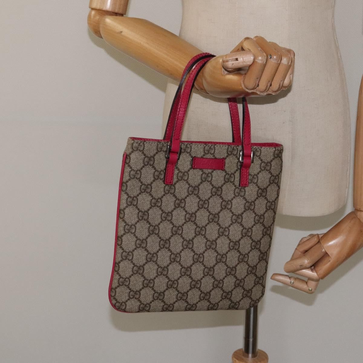 Gucci Joy Plus Flat Tote GG Coated Canvas, BEIGE, CANVAS, Tote bag