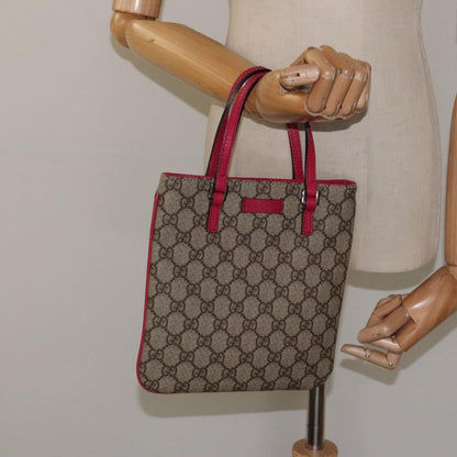 Gucci Joy Plus Flat Tote GG Coated Canvas, BEIGE, CANVAS, Tote bag