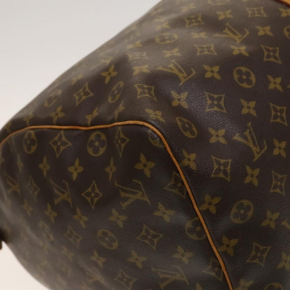 Louis Vuitton Keepall Bag Monogram Canvas, BROWN, CANVAS, Travel bag
