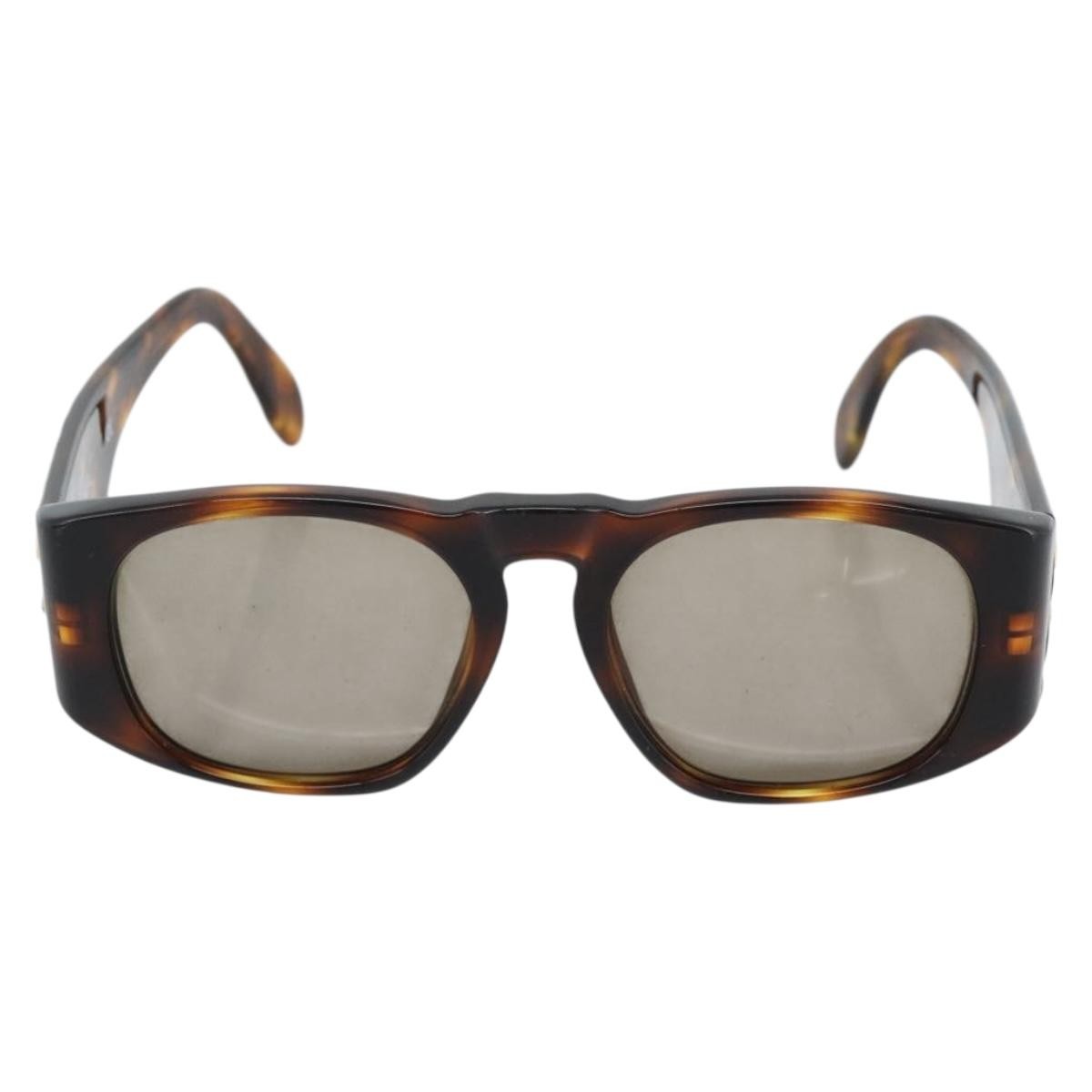Chanel CC Logo Matelasse Sunglasses Eye Wear Plastic, Brown, Plastic, Sunglasses