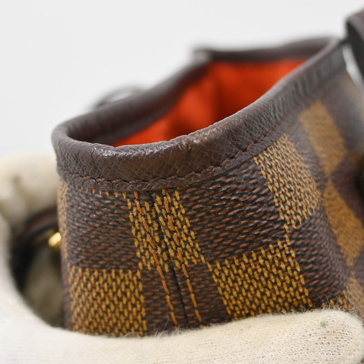 Louis Vuitton Marais Bucket Bag Damier, Brown, Canvas, Tote Bag