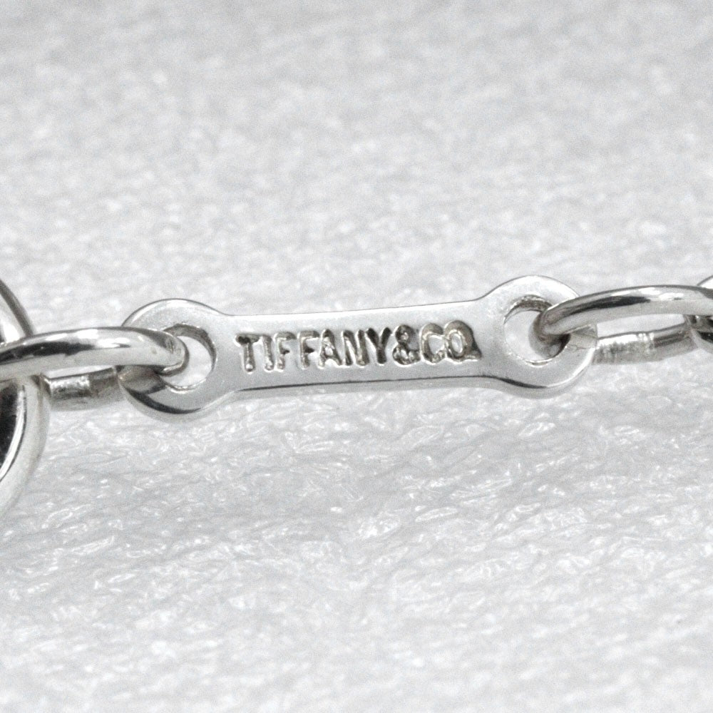 Tiffany & Co. Elsa Peretti Open Heart Pendant Necklace Sterling Silver, SILVER, SILVER, Necklace