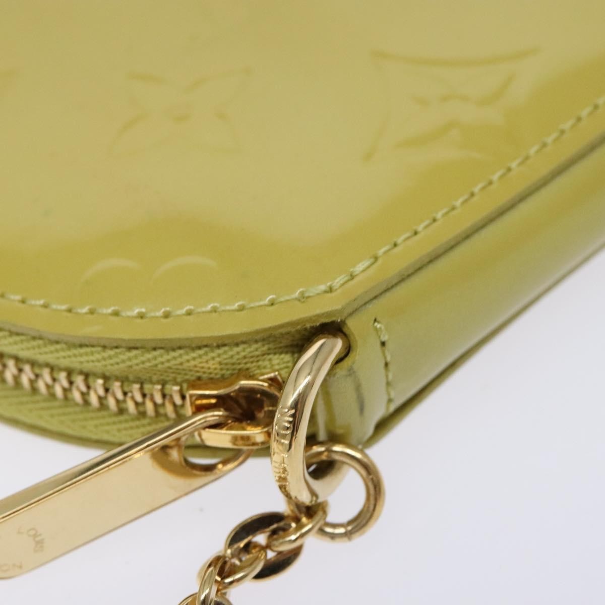 Louis Vuitton Boite Chapeau Coin Purse Monogram Vernis, BEIGE, PATENT_LEATHER, Wallets