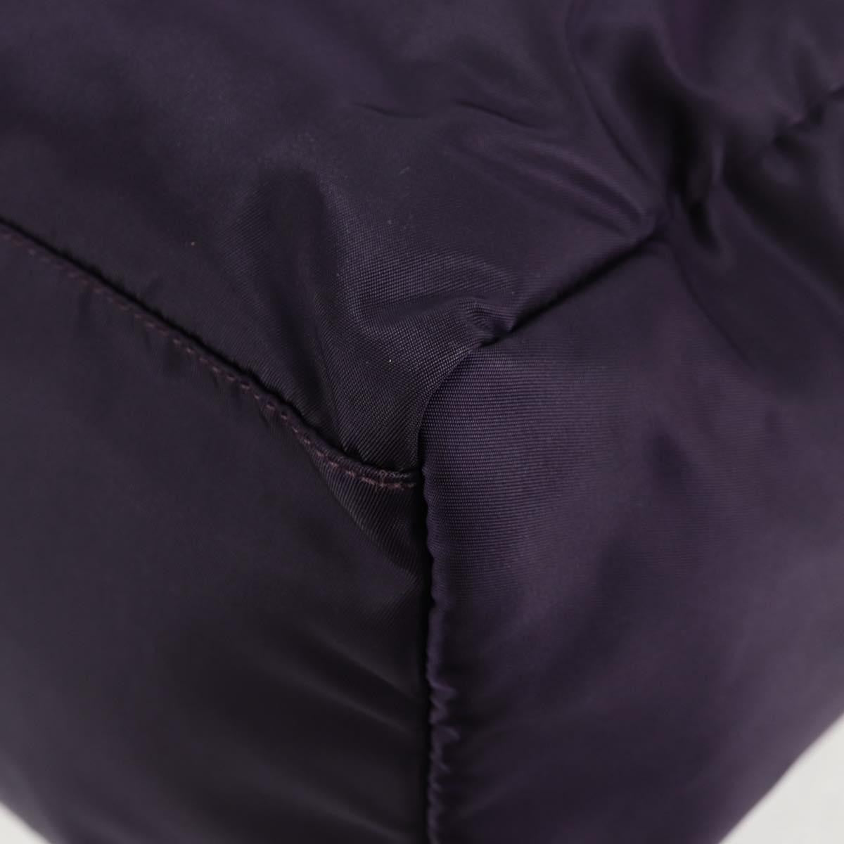 Prada Vintage Boston Bag Nylon, PURPLE, NYLON, Bag