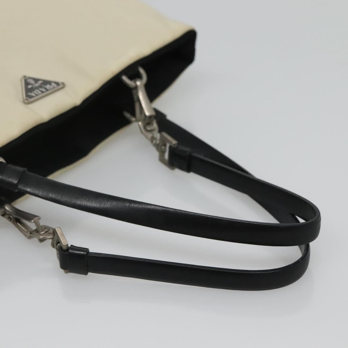 Prada Vintage Handbag Tessuto, ECRU, NYLON, Handbag