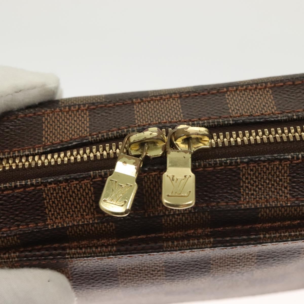 Louis Vuitton Geronimos Waist Bag Damier, BROWN, CANVAS, Shoulder bag