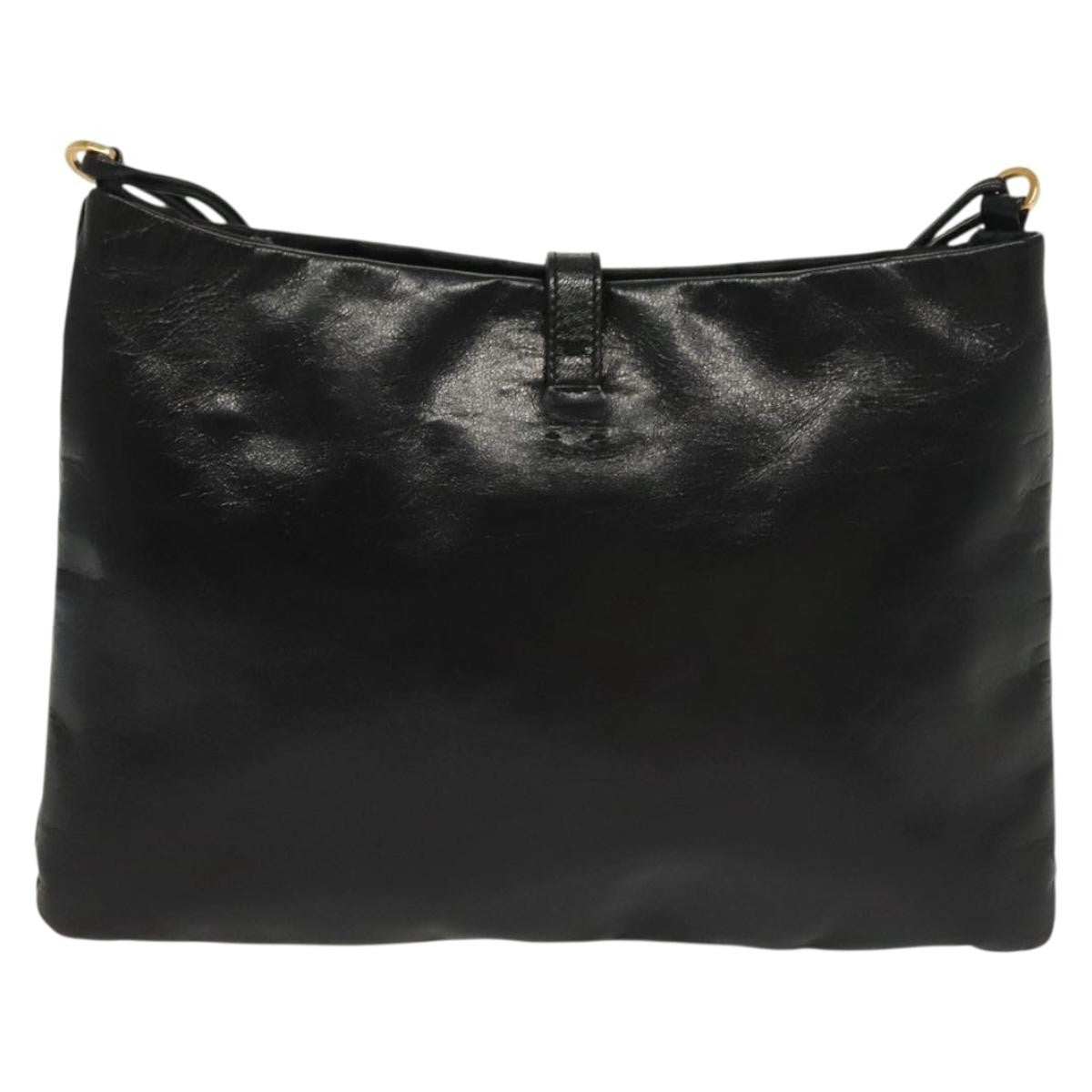 Prada Bow Shoulder Bag Vernice Saffiano Leather, BLACK, LEATHER, Shoulder bag