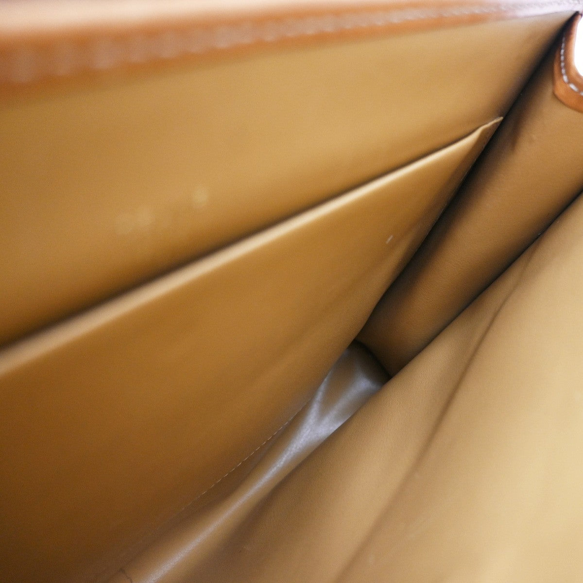 Celine Macadam Pochette Classic, BROWN, LEATHER, Clutche & pouche