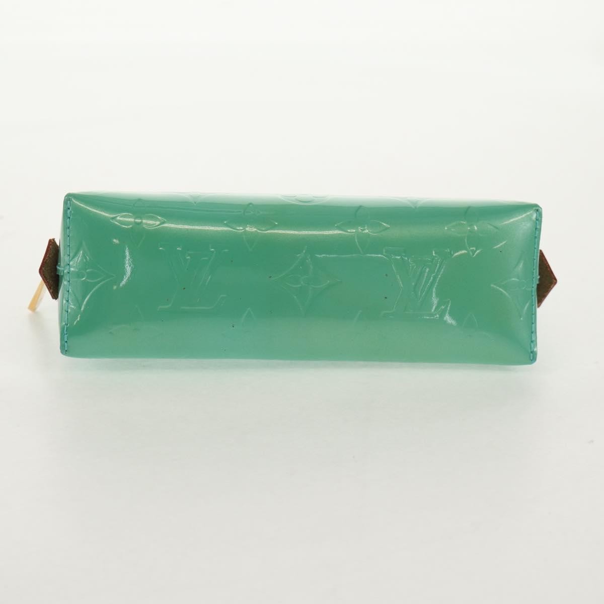 Louis Vuitton Cosmetic Pouch Monogram Vernis, BLUE, PATENT_LEATHER, Clutche & pouche