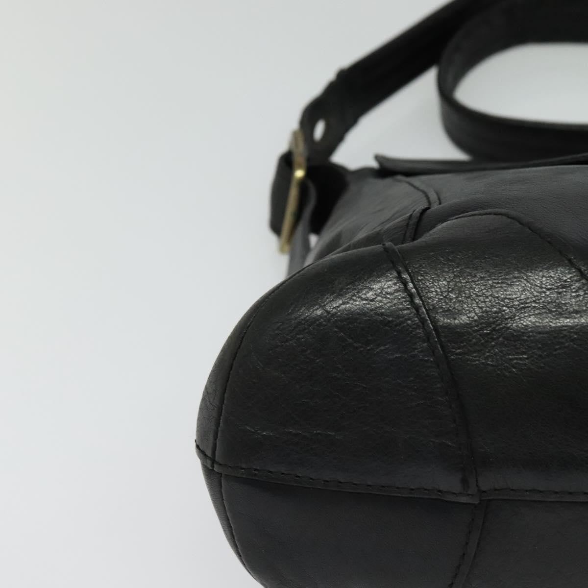 Chloe Vintage Flap shoulder bag Leather, BLACK, LEATHER, Shoulder bag