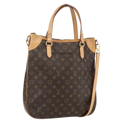 Louis Vuitton Odeon Handbag Monogram Canvas, Brown, Canvas, Shoulder Bag