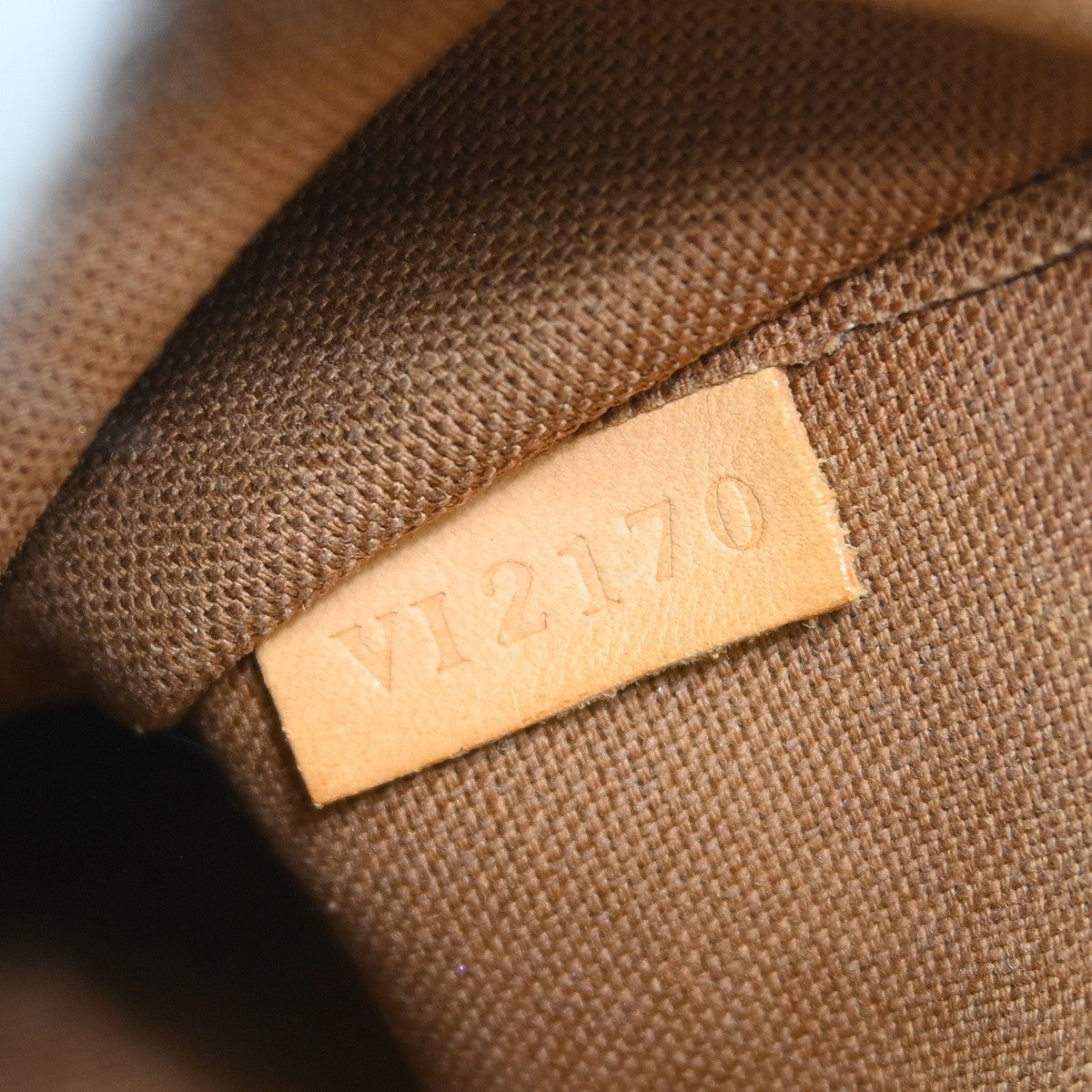 Louis Vuitton Tivoli Handbag Monogram Canvas, Brown, Canvas, Handbag
