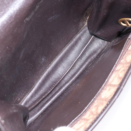 Christian Dior Vintage Trotter Pouch Diorissimo Canvas, BROWN, CANVAS, Clutche & pouche