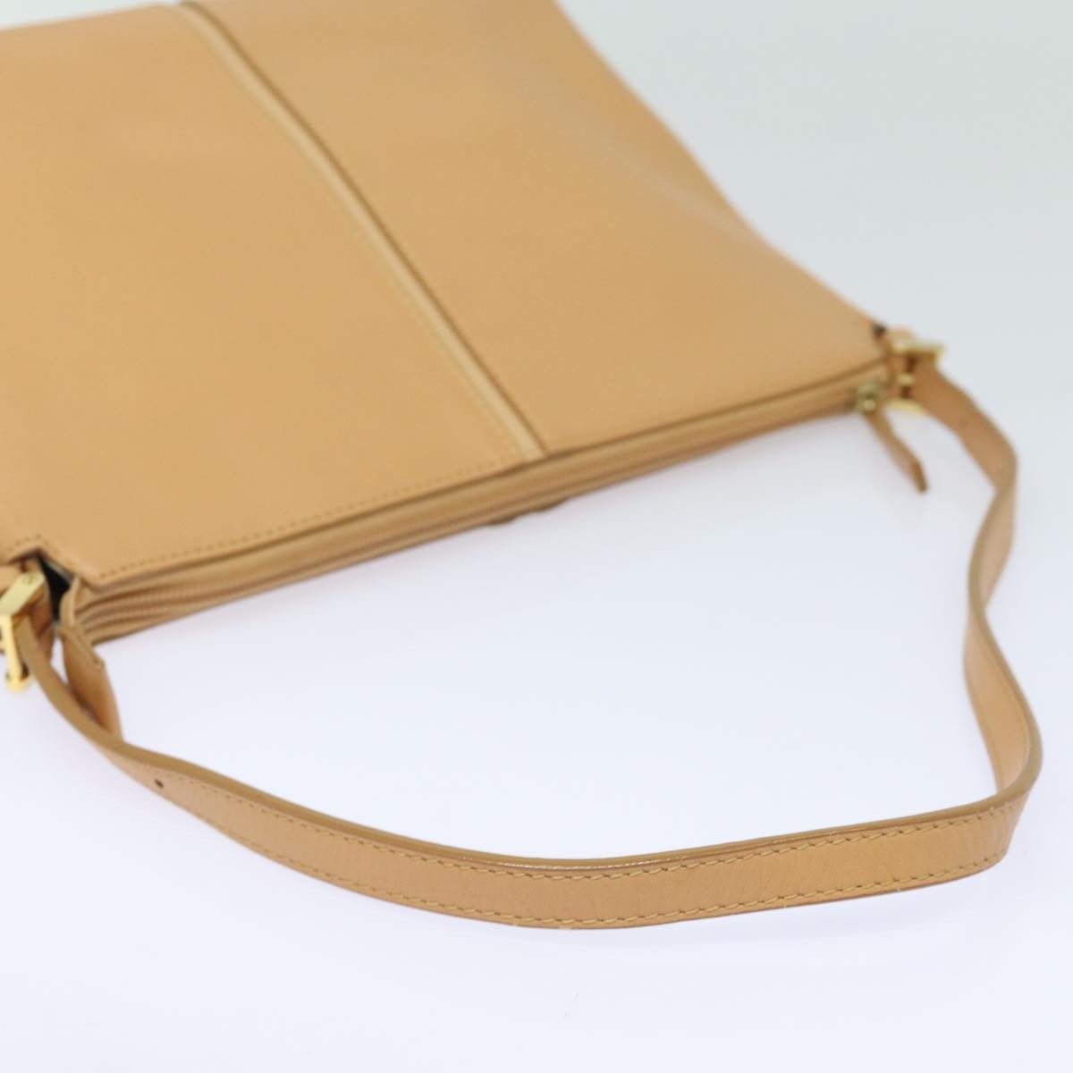 Burberry Shoulder Bag Leather, BEIGE, CANVAS, Shoulder bag