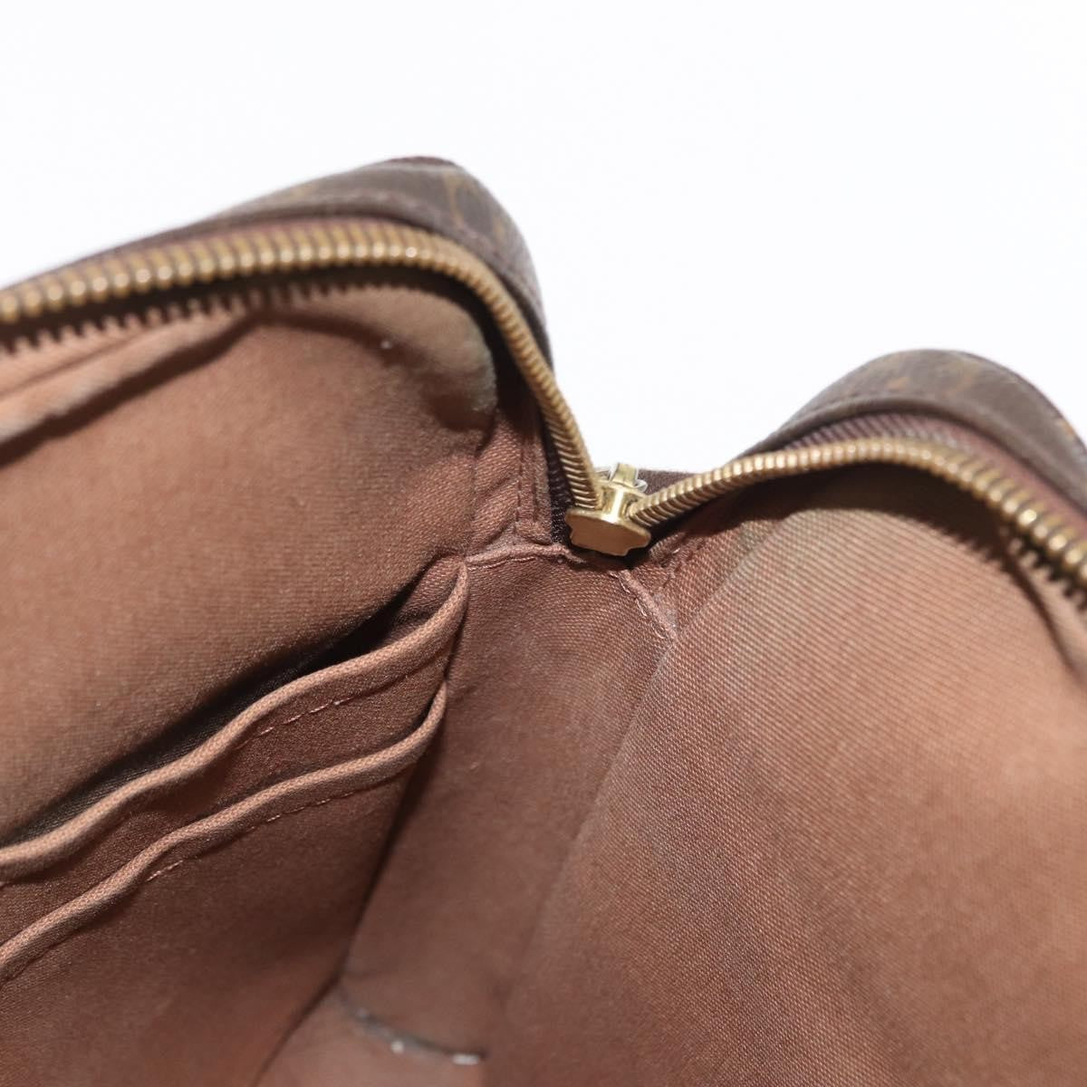 Louis Vuitton Trotteur Beaubourg Handbag Monogram Canvas, BROWN, CANVAS, Shoulder bag