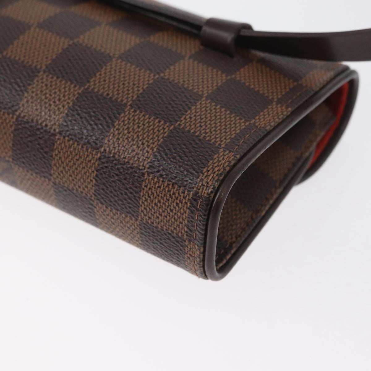 Louis Vuitton Florentine Waist Bag Monogram Canvas, BROWN, CANVAS, Clutche & pouche