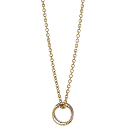 Cartier Trinity Pendant Necklace 18K Tricolor Gold, Gold, Gold, Necklace