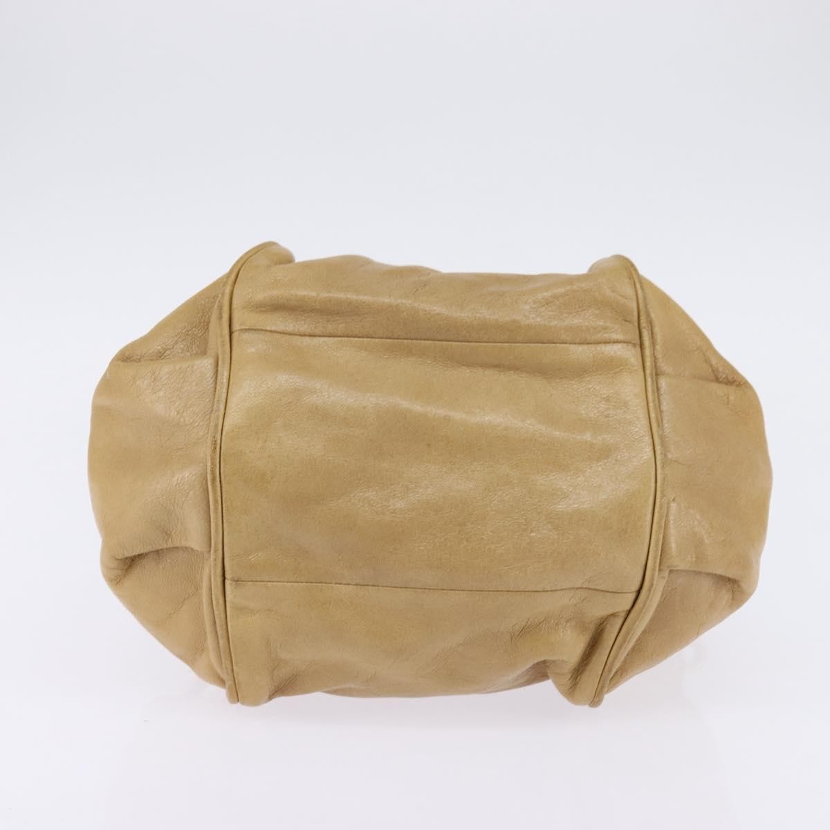 Chloe Ethel Handbag Leather, BEIGE, LEATHER, Handbag