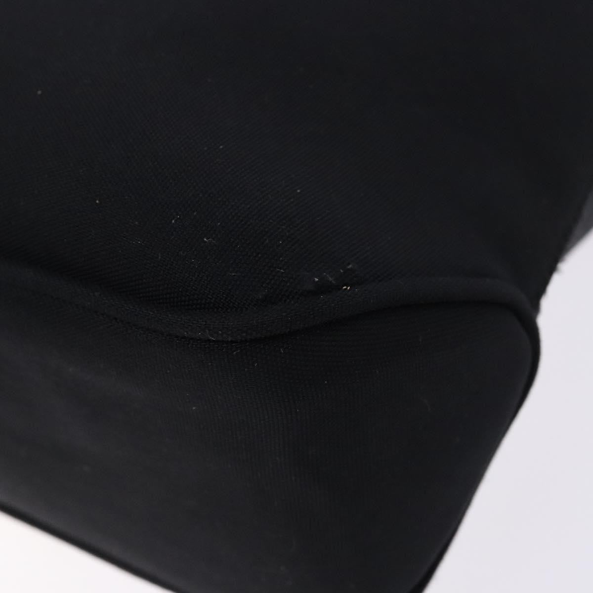 Salvatore Ferragamo Vala Shoulder Bag Canvas, BLACK, CANVAS, Shoulder bag