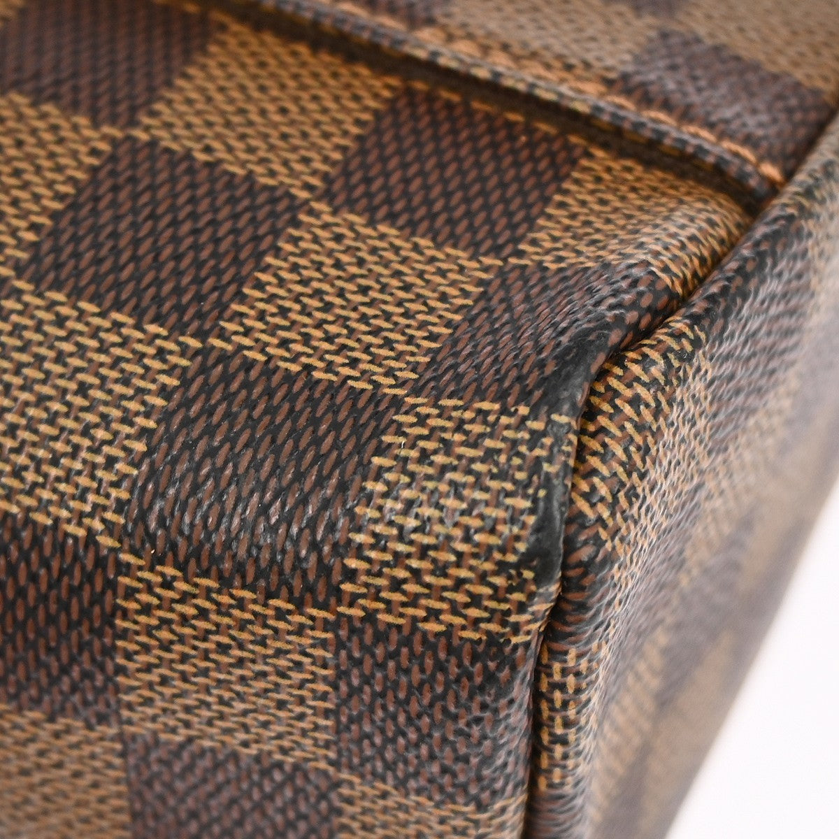 Louis Vuitton Olav Handbag Damier, BROWN, CANVAS, Shoulder bag