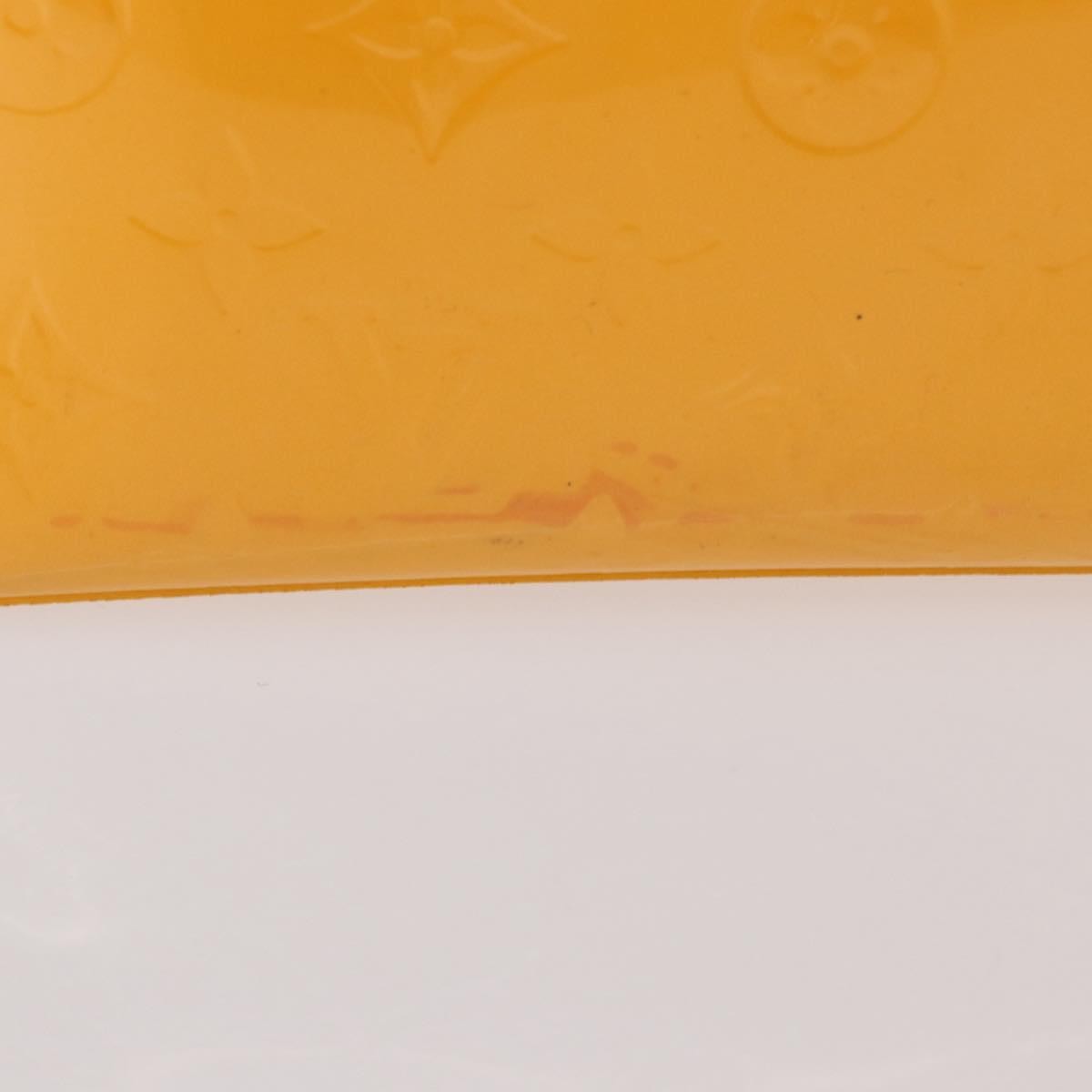 Louis Vuitton Wilshire Handbag Monogram Vernis, YELLOW, PATENT_LEATHER, Handbag