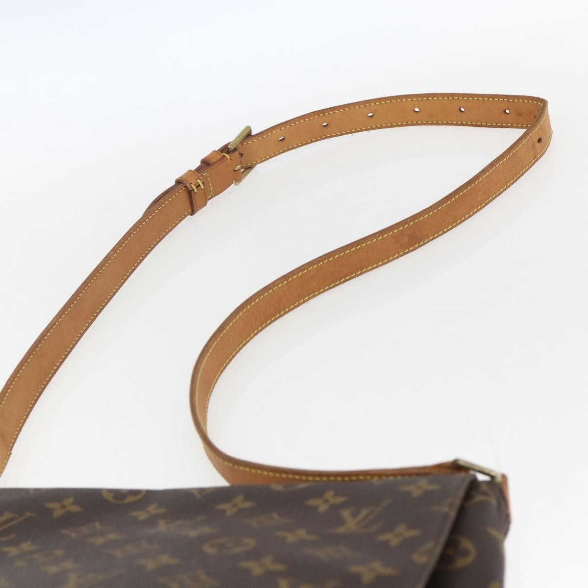 Louis Vuitton Musette Salsa Handbag Monogram Canvas, BROWN, CANVAS, Shoulder bag