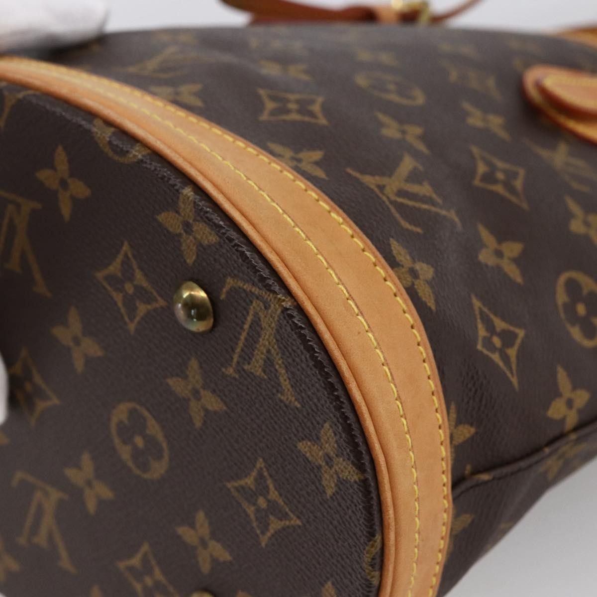 Louis Vuitton Bucket Bag Monogram Canvas, BROWN, CANVAS, Shoulder bag