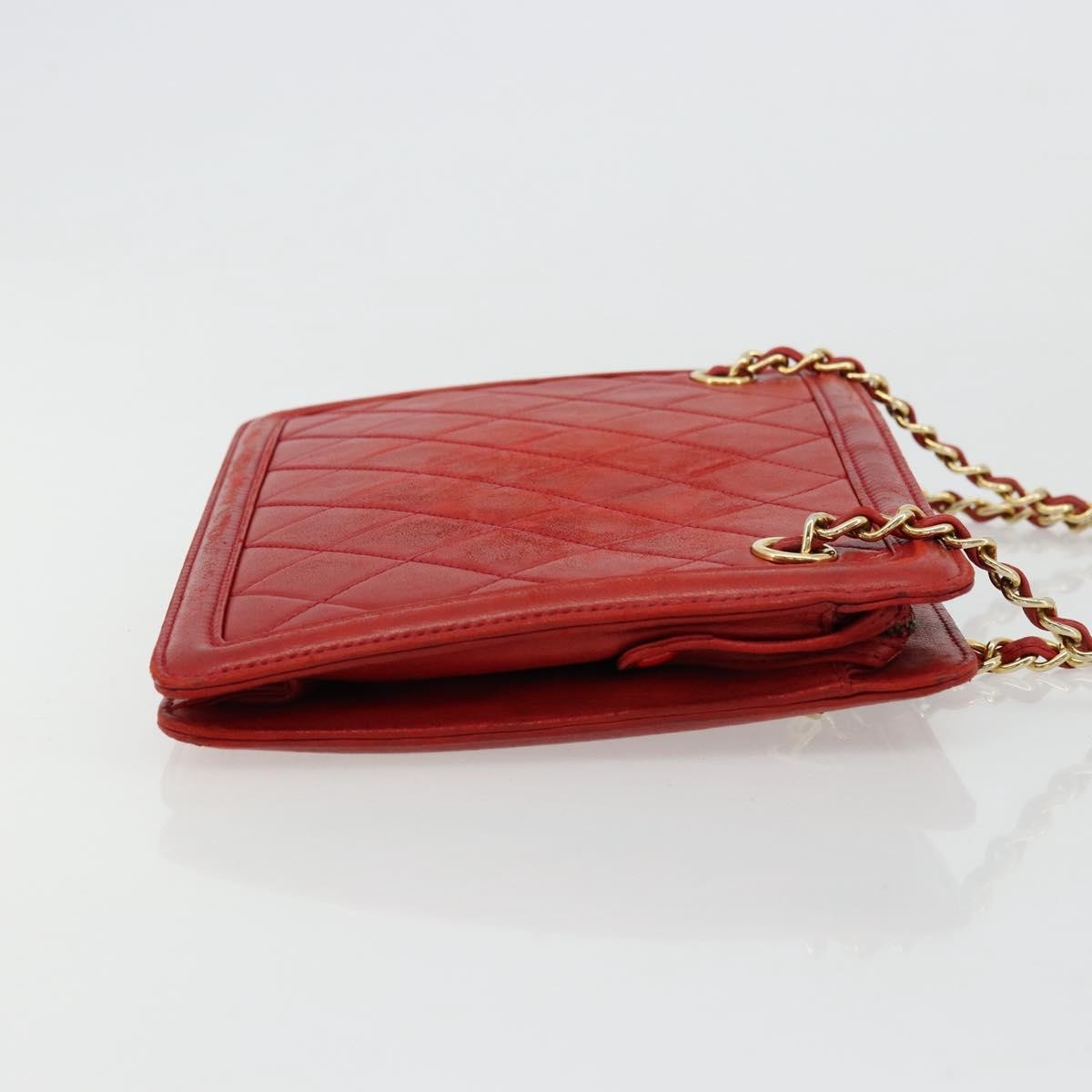 Chanel Chain Clutch Leather, Multicolour, Leather, Handbag