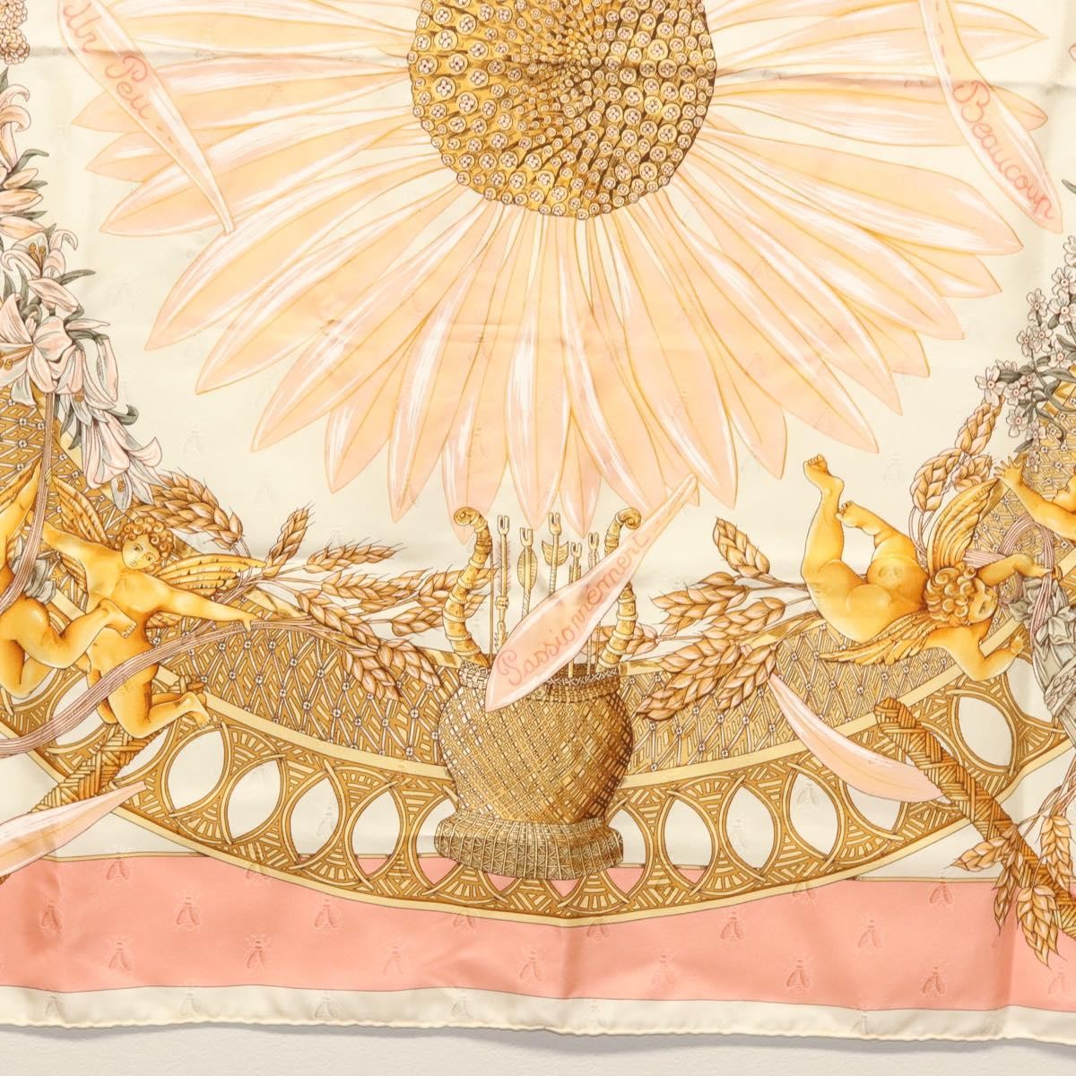 Hermes Carré 90 Silk multicolor, PINK, SILK, Scarve & shawl