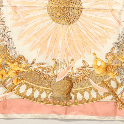 Hermes Carré 90 Silk multicolor, PINK, SILK, Scarve & shawl