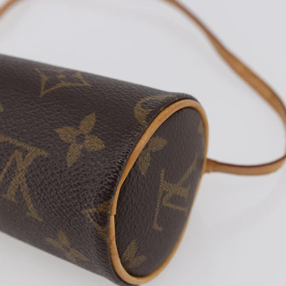 Louis Vuitton Papillon Pochette Monogram Canvas, BROWN, CANVAS, Handbag