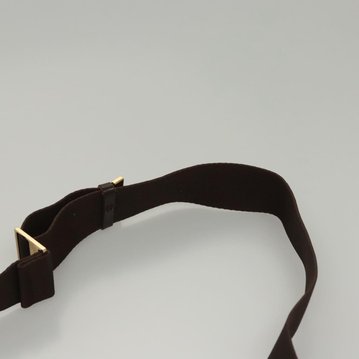 Louis Vuitton Geronimos Waist Bag Damier, BROWN, CANVAS, Travel bag